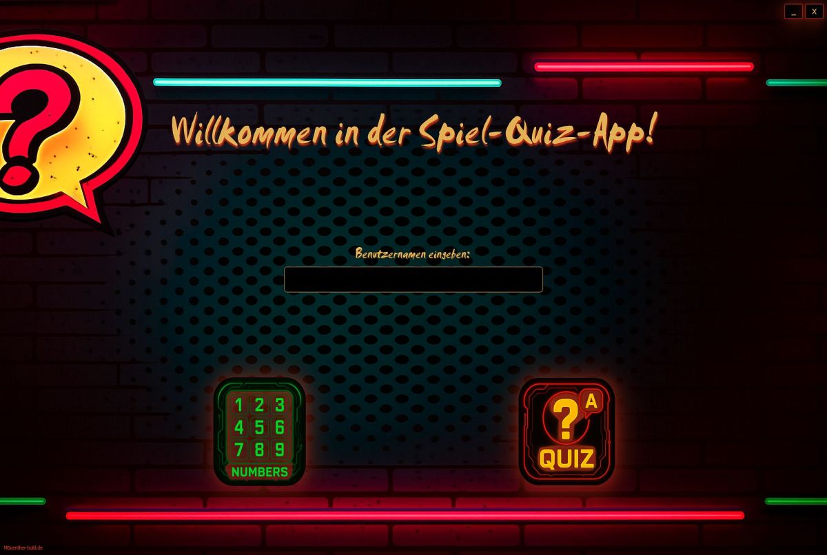 Spiel-Quiz-App